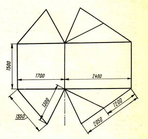выкройка тента